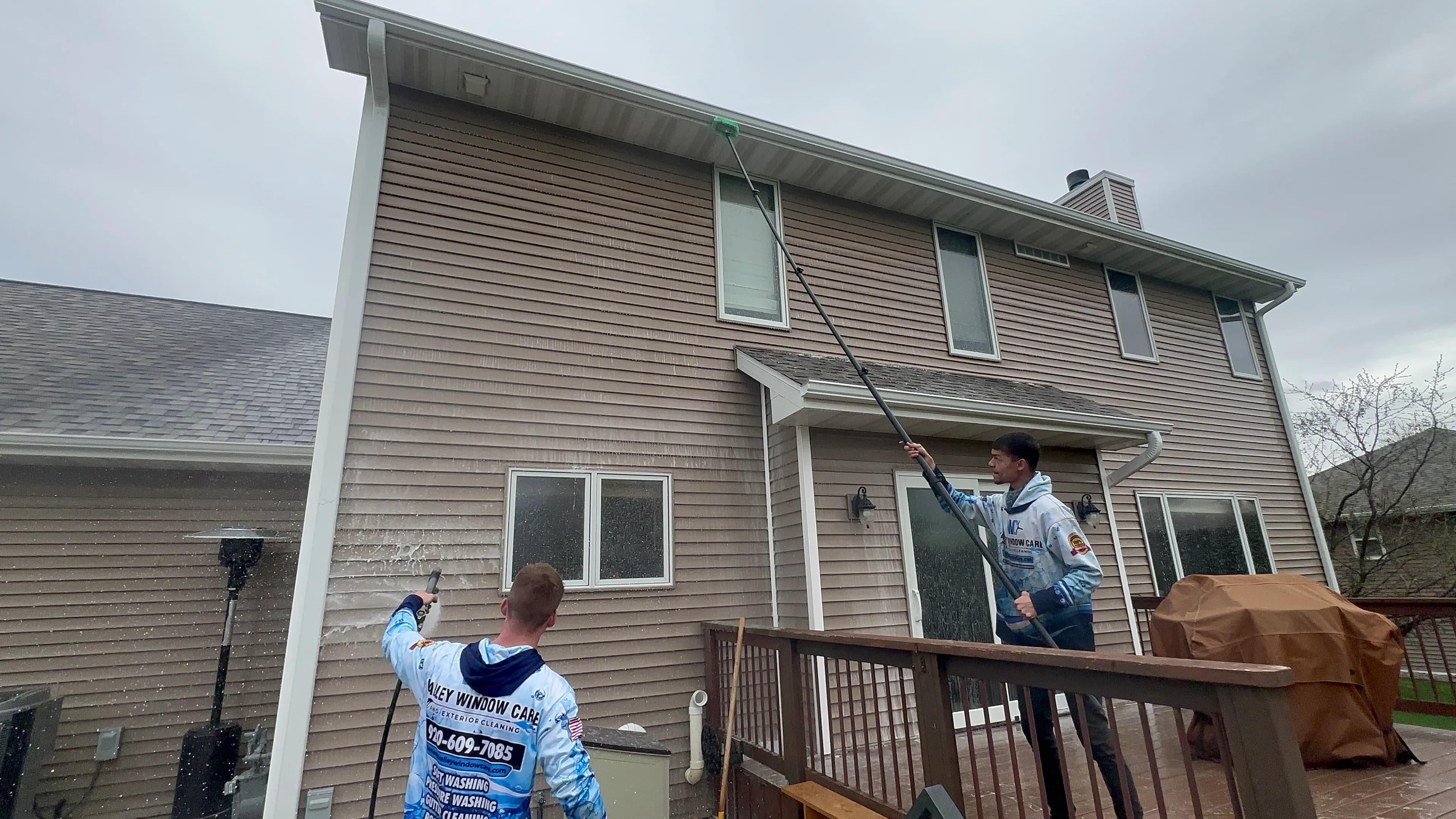 Apartment Exterior Cleaning